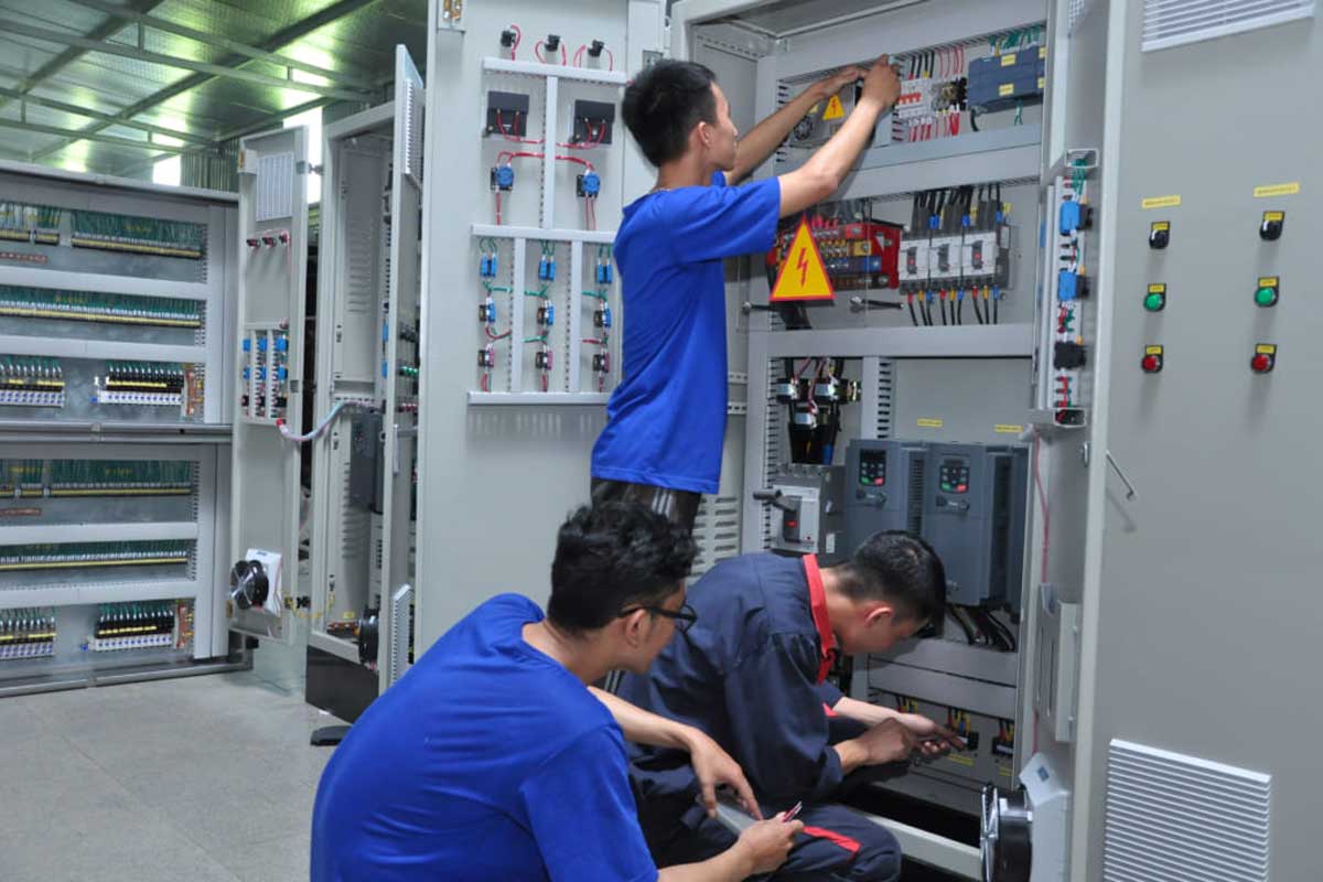 Hưng Thịnh Automation thi công lắp đặt tủ điện tại Hải Phòng