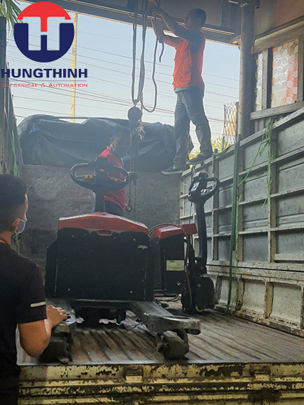 Sửa chữa xe nâng điện tại hải phòng