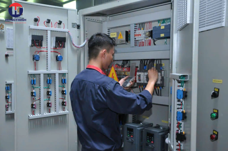 Lắp đặt tử điện điều khiển uy tin
