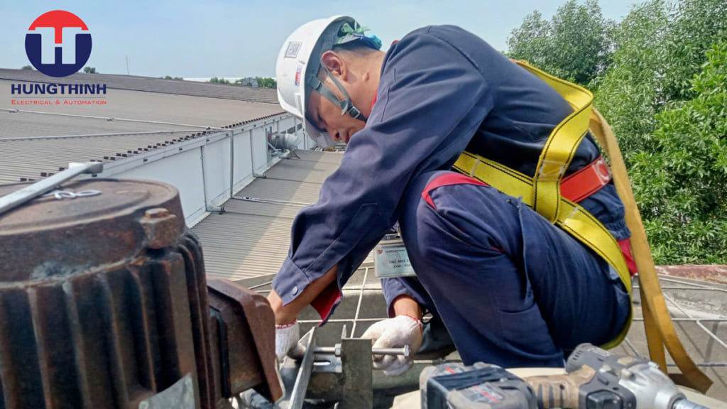 Bảo dưỡng hệ thống tháp giải nhiệt  cho các nhà máy tại hải phòng