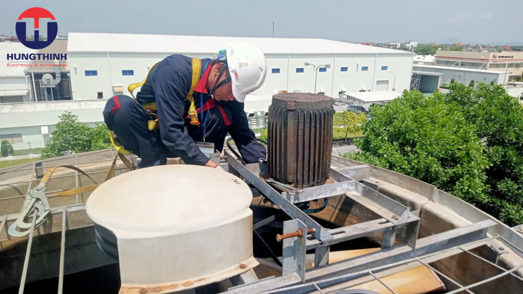 Bảo trì và vệ sinh tháp giải nhiệt định kỳ