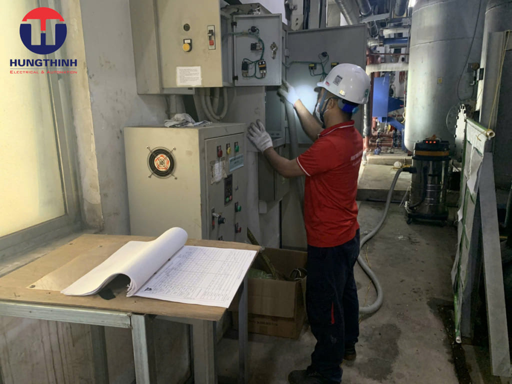 bảo dưỡng tủ điện nhà máy tại Hải Phòng