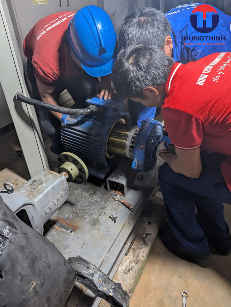 Mỗi dự án bảo dưỡng motor điện đều được Hưng Thịnh triển khai theo quy trình khép kín